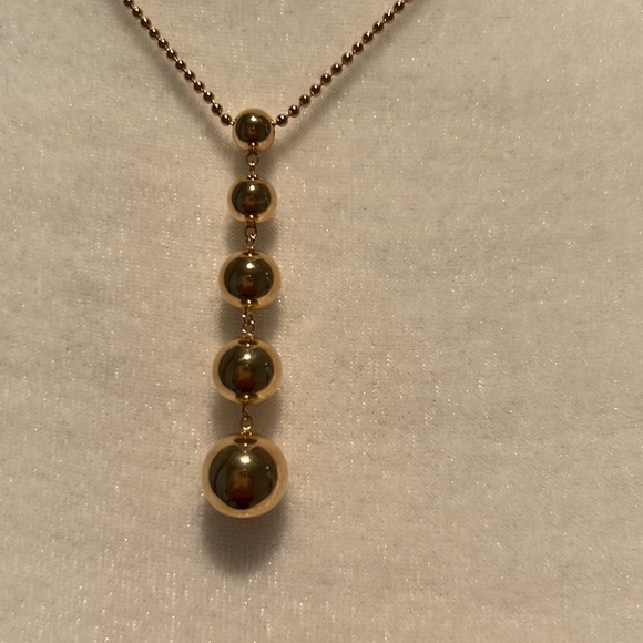 Tiffany & Co. Gold Graduated 5 Ball Drop - Picture 3 of 6